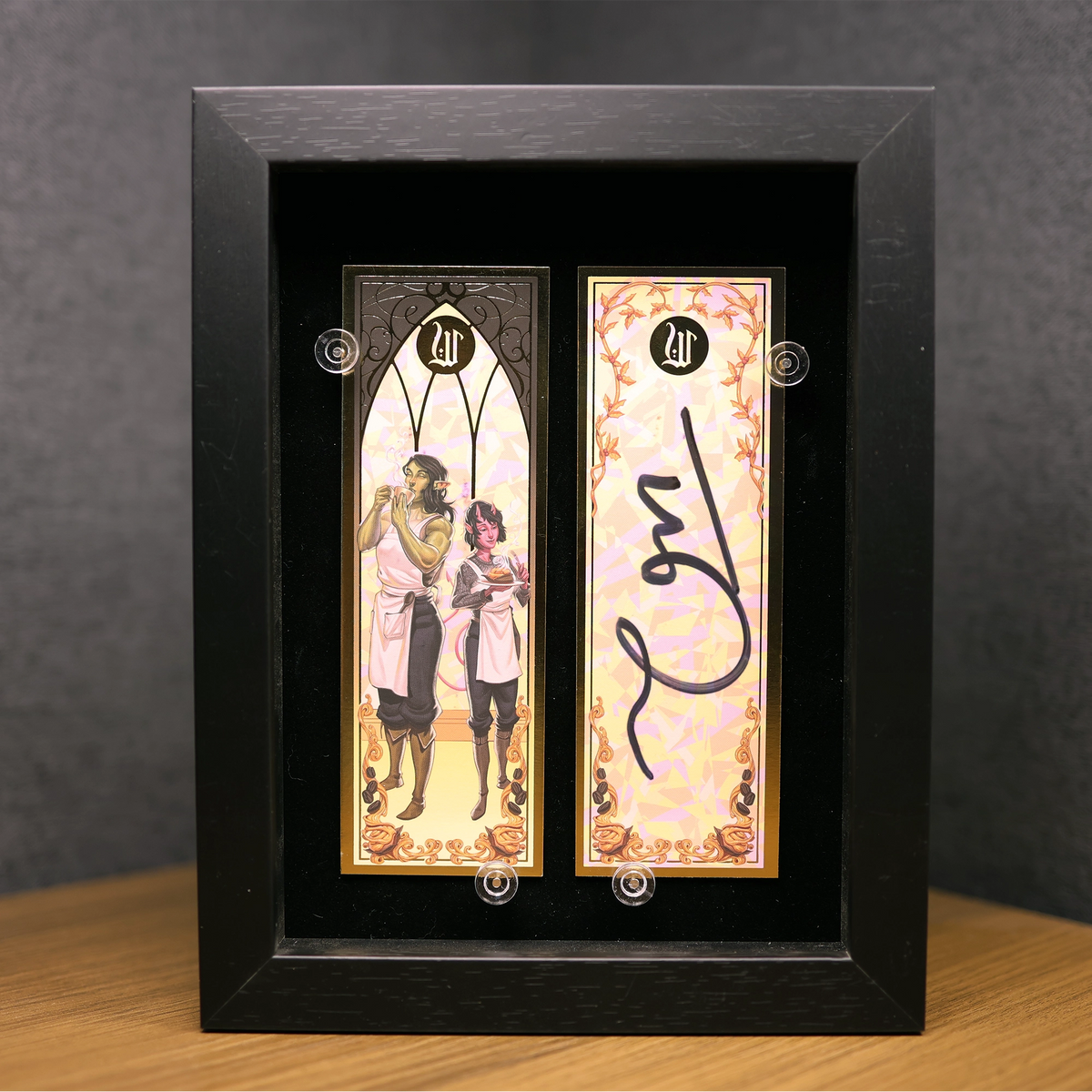 &#39;Legends &amp; Lattes&#39; Signed Deluxe Bookmark