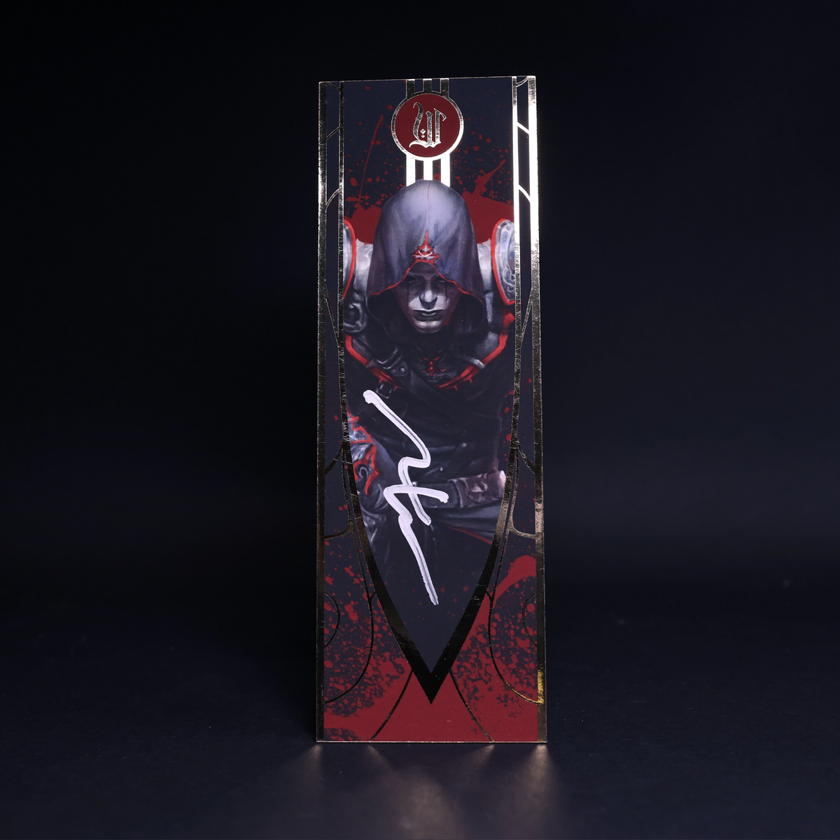 &#39;When Swords Fall Silent&#39; Signed Deluxe Bookmark