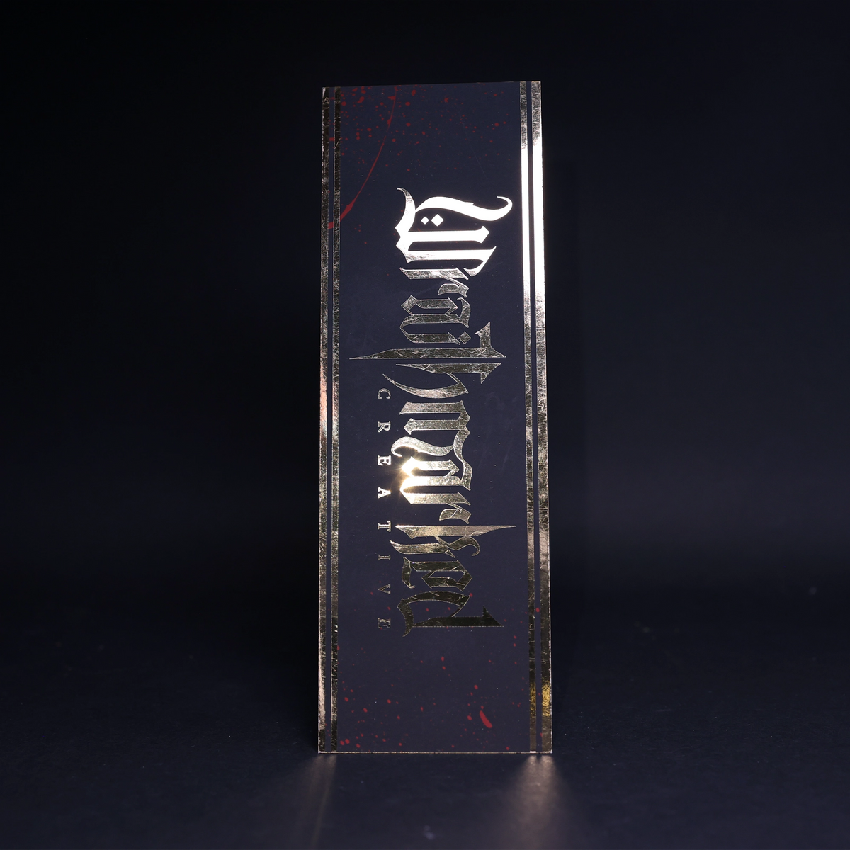 &#39;When Swords Fall Silent&#39; Signed Deluxe Bookmark